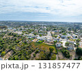 Aerial view of houses in Oceanside town in San Diego, California. USA 131857477