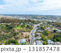 Aerial view of houses in Oceanside town in San Diego, California. USA 131857478