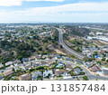 Aerial view of houses in Oceanside town in San Diego, California. USA 131857484