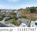 Aerial view of houses in Oceanside town in San Diego, California. USA 131857487