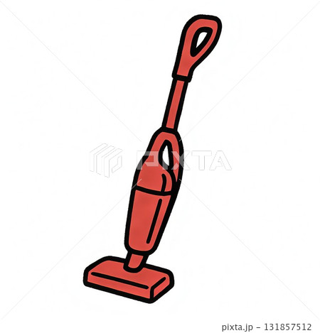 スティック型クリーナーのシンプルなアイコン スティック型クリーナーのシンプルなアイコン 131857512