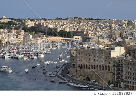 Valetta, Malta - waterfront on the Grand Harbour 131858927