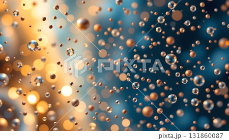 A large wall hanging that prominently features abstract  131860087