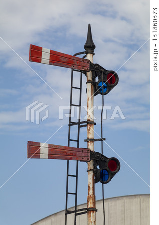 腕木式信号機 131860373