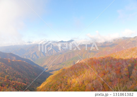 栃木 日光 中禅寺湖展望台付近からの眺望(足尾側) 栃木 日光 中禅寺湖展望台付近からの眺望(足尾側) 131861382