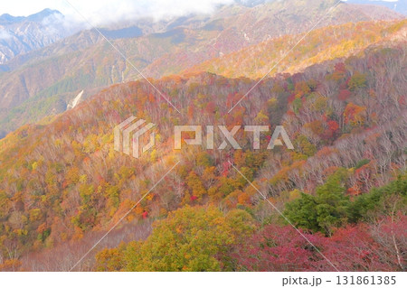 栃木 日光 中禅寺湖展望台付近からの眺望(足尾側) 栃木 日光 中禅寺湖展望台付近からの眺望(足尾側) 131861385