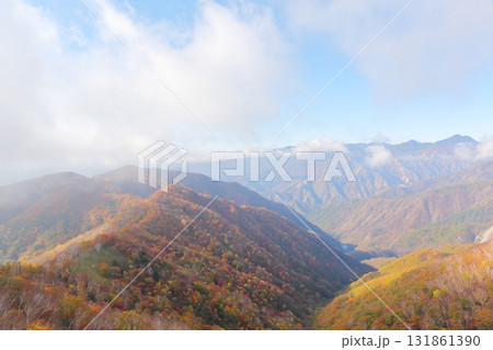 栃木 日光 中禅寺湖展望台付近からの眺望(足尾側) 栃木 日光 中禅寺湖展望台付近からの眺望(足尾側) 131861390
