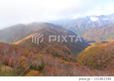 栃木 日光 中禅寺湖展望台付近からの眺望(足尾側) 栃木 日光 中禅寺湖展望台付近からの眺望(足尾側) 131861398