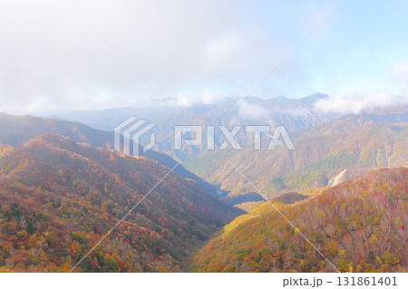 栃木 日光 中禅寺湖展望台付近からの眺望(足尾側) 栃木 日光 中禅寺湖展望台付近からの眺望(足尾側) 131861401