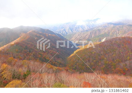 栃木 日光 中禅寺湖展望台付近からの眺望(足尾側) 栃木 日光 中禅寺湖展望台付近からの眺望(足尾側) 131861402