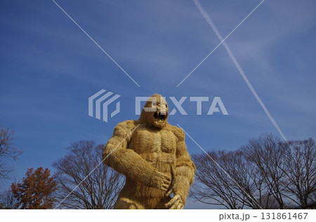 筑前町　巨大ゴリラわらかがし 131861467