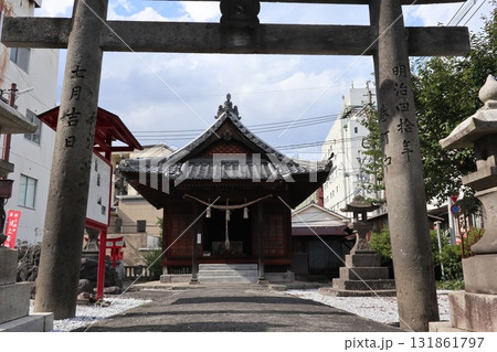 別府市　波止場神社・別府築港之碑 131861797