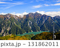 立山黒部アルペンルート　大観峰（2316m）屋上より望む北アルプスの山々と黒部湖　富山県 131862011