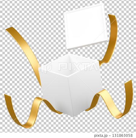 3D illustration_present_yellow 131863058