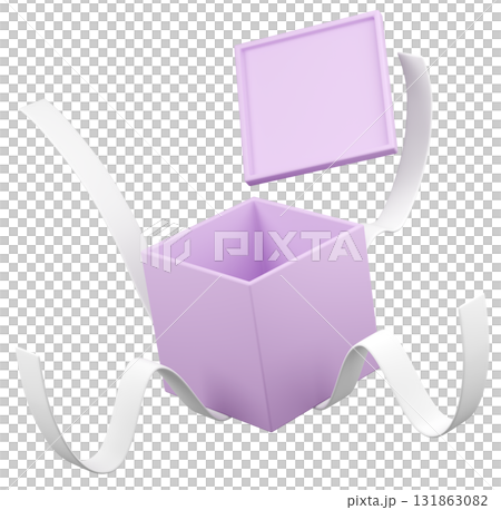 3D 插畫_呈現_紫色 131863082