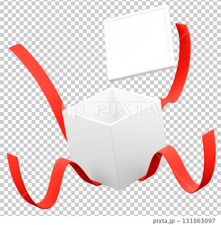3D 插畫_禮物_紅色 3D 插畫_禮物_紅色 131863097