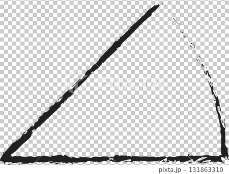 Geometric brush drawn shapes Geometric brush drawn shapes 131863310