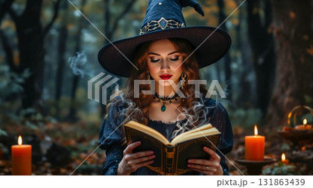 ハロウィン。カボチャ。頭蓋骨。幽霊。手描きのベクターイラストセット。タトゥー、彫刻風 131863439