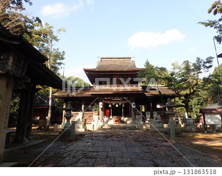 山口県山口市にある神社で鎌倉時代から存在し、山口総鎮守とされている今八幡宮 山口県山口市にある神社で鎌倉時代から存在し、山口総鎮守とされている今八幡宮 131863518
