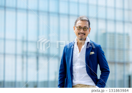 50代のビジネスマン ポートレート 131863984