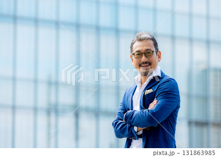 50代のビジネスマン ポートレート 131863985