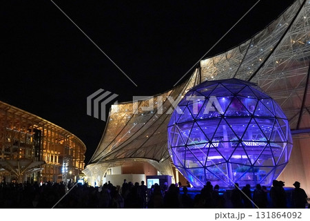 2025 大阪・関西万博 パビリオン夜景 2025 大阪・関西万博 パビリオン夜景 131864092