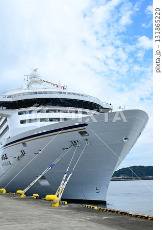 宮古港の朝 豪華客船飛鳥Ⅲ入港 宮古港の朝 豪華客船飛鳥Ⅲ入港 131865220