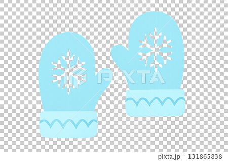 冬のかわいい手袋 — Cute Winter Mittens 131865838