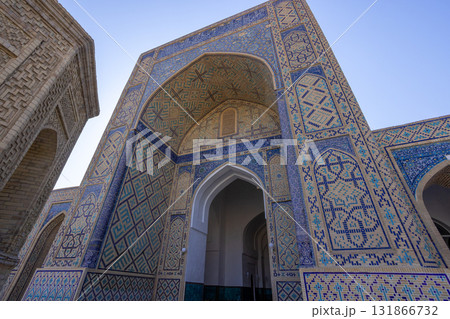 the square of Po-i-Kalan, or Poi Kalan is an Islamic religious complex located in Bukhara, Uzbekistan 131866732