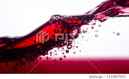 red wine splash in glass with splash red wine splash in glass with splash 131867043