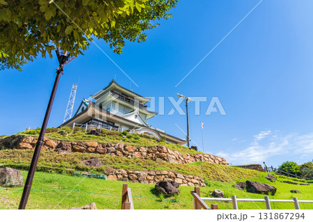 小牧山城、発掘調査が続く織田信長築城の石の要塞〈愛知県小牧市〉 131867294