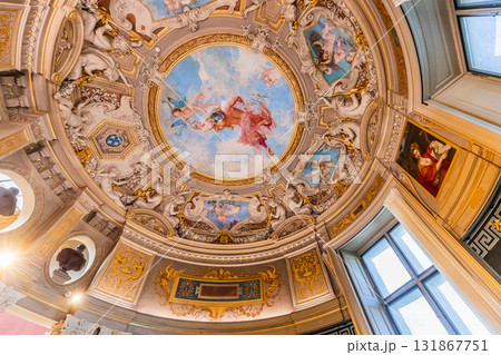 Chateau de Chantilly, interiors and details, Oise, France Chateau de Chantilly, interiors and details, Oise, France 131867751