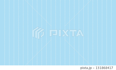 白いドットのストライプ背景素材 水色 白いドットのストライプ背景素材 水色 131868417