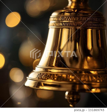 金色に輝くベル 131869743
