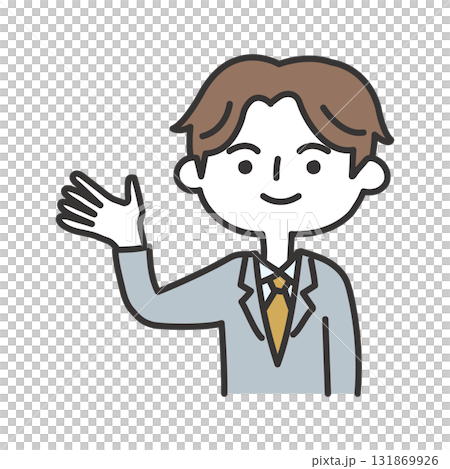 Businessman explaining 131869926