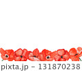 Greeting card with painted poppies. National holiday 131870238