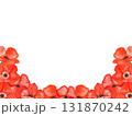 Greeting card with painted poppies. National holiday 131870242