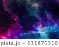 銀河の抽象的な背景 131870310
