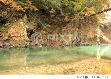 氷川渓谷の紅葉 131870853