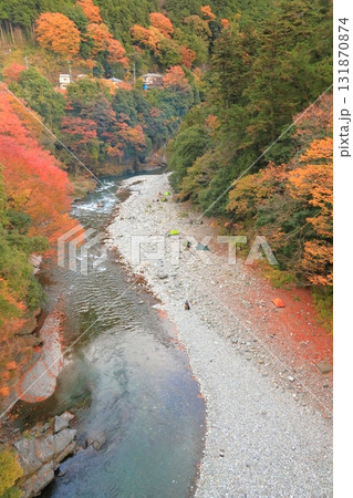 氷川渓谷の紅葉 氷川渓谷の紅葉 131870874