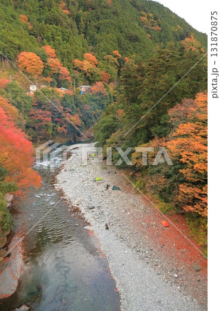 氷川渓谷の紅葉 131870875