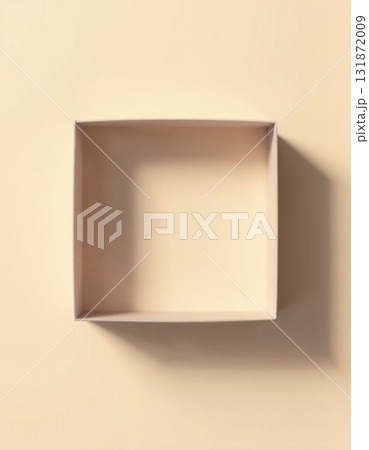 square plate on yellow background square plate on yellow background 131872009