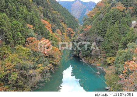 秋の奥多摩 白丸湖 秋の奥多摩 白丸湖 131872091