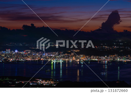 湯之平展望所から望む夜景 131872660
