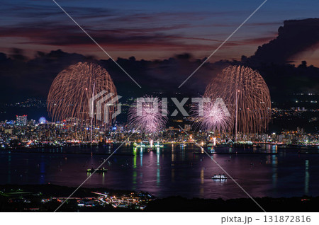 かごしま錦江湾サマーナイト大花火大会「オープニング」 かごしま錦江湾サマーナイト大花火大会「オープニング」 131872816