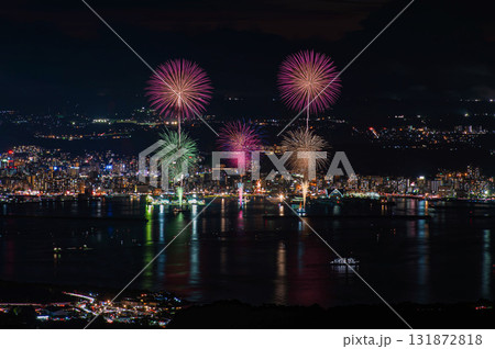 かごしま錦江湾サマーナイト大花火大会「スターマイン」 131872818