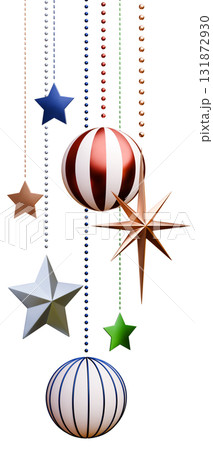 3D素材_クリスマスオーナメント 131872930