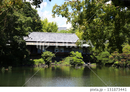 楽寿館と小浜池 131873441
