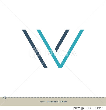 Letter V Logo Template Illustration Design. Vector EPS 10. 131873943