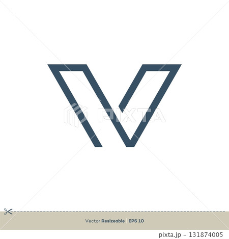 Letter V Logo Template Illustration Design. Vector EPS 10. Letter V Logo Template Illustration Design. Vector EPS 10. 131874005